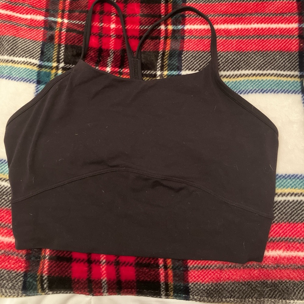 Black Women's Sports Bra